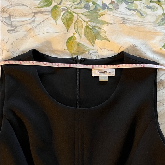 Calvin Klein Black and White Midi Dress - Picture 8 of 8